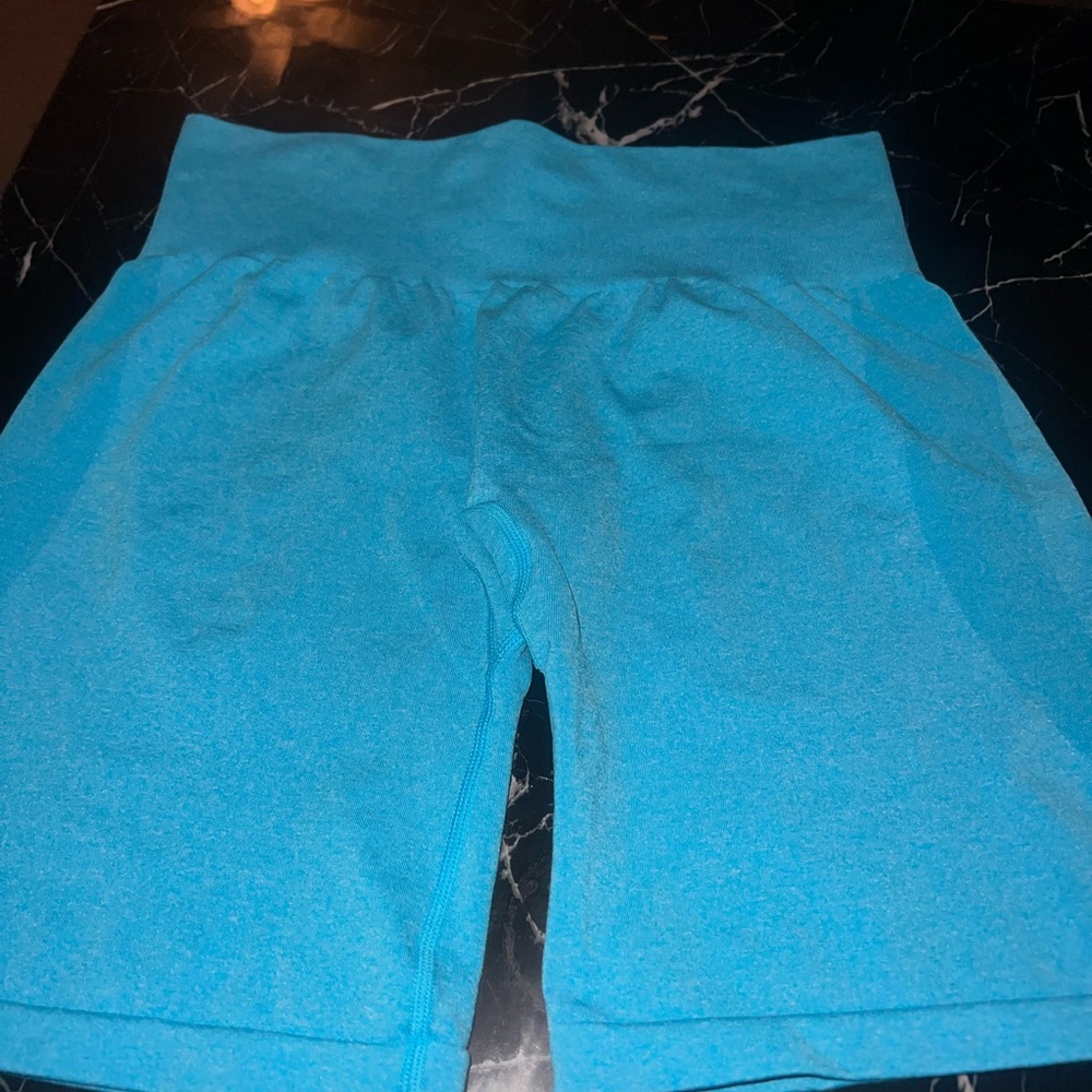 NVGTN Aqua Contour Shorts